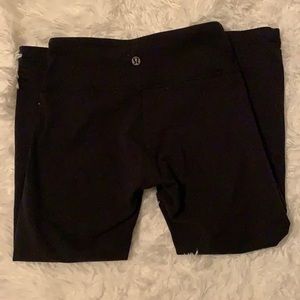Lululemon Black 23” Pants size 2